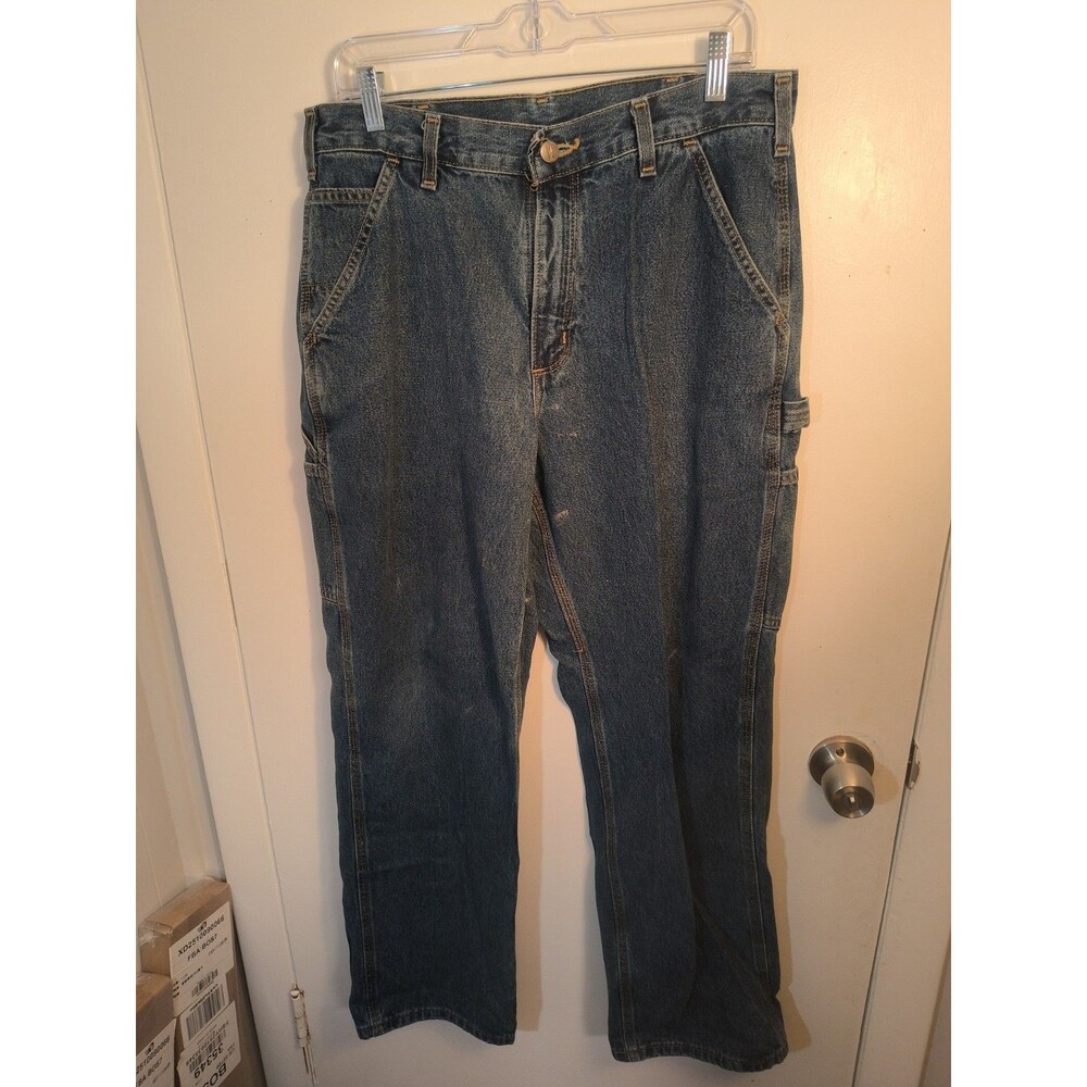 Carhartt B13-DPS Loose Original Fit Carpenter Jeans Denim Blue Men’s 32x30
